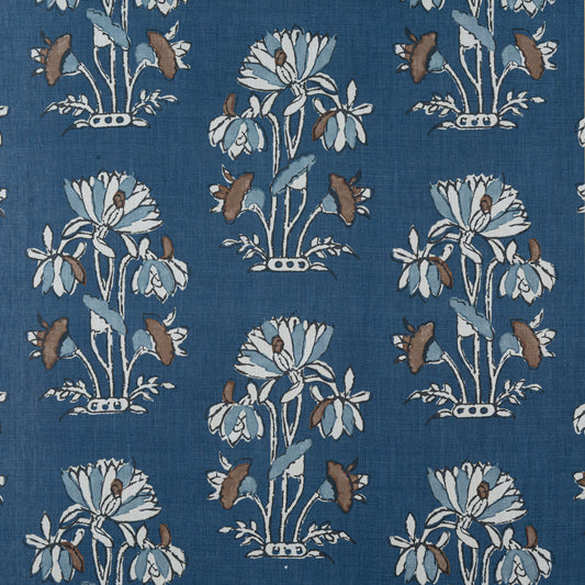 Buy samples of F913203 Lily Flower Printed Mesa Thibaut Fabrics