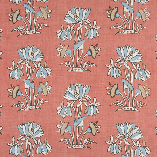 Buy samples of F913205 Lily Flower Printed Mesa Thibaut Fabrics