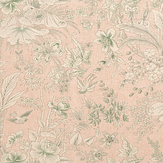 Purchase Thibaut Fabric SKU F913600 pattern name Rosalind color Blush