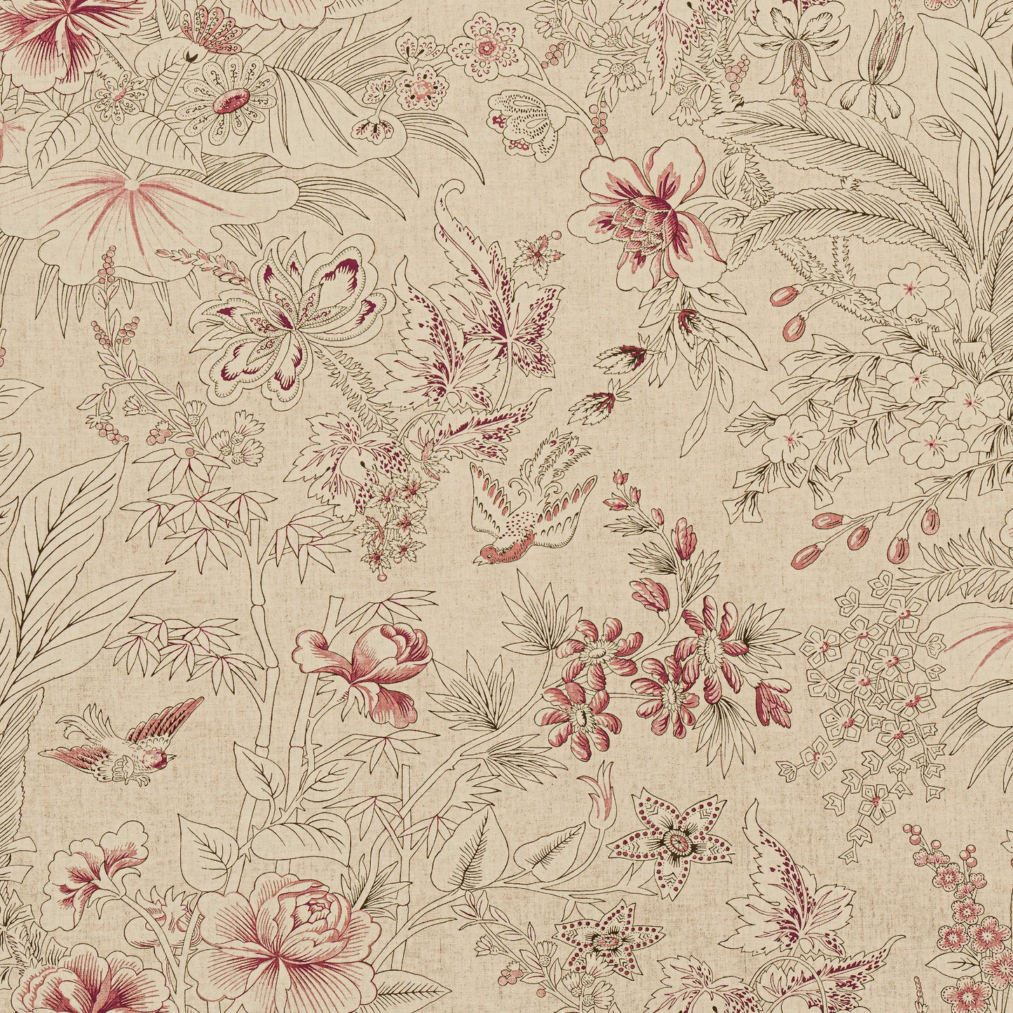 Purchase Thibaut Fabric SKU# F913601 pattern name Rosalind color Beige