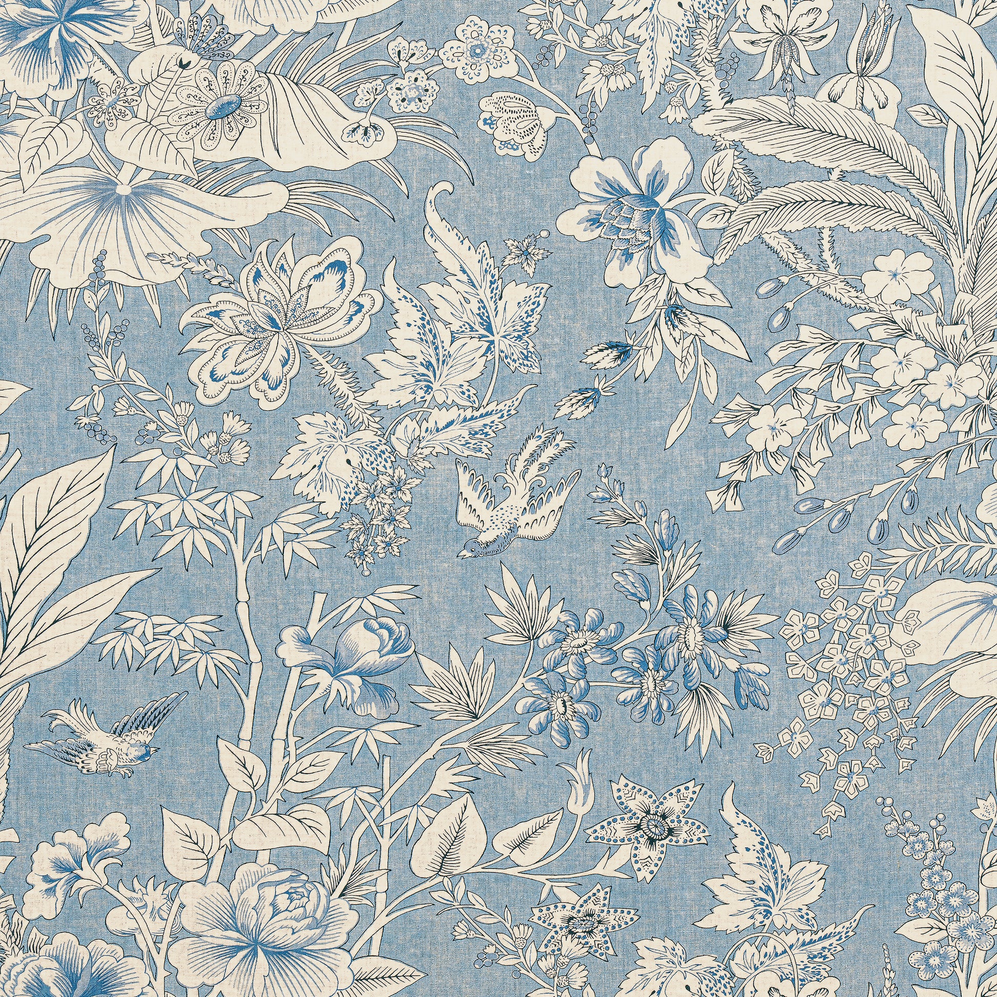 Purchase Thibaut Fabric SKU# F913602 pattern name Rosalind color Blue