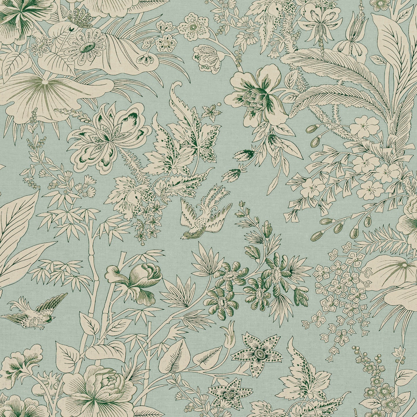 Purchase Thibaut Fabric Item F913603 pattern name Rosalind color Mist