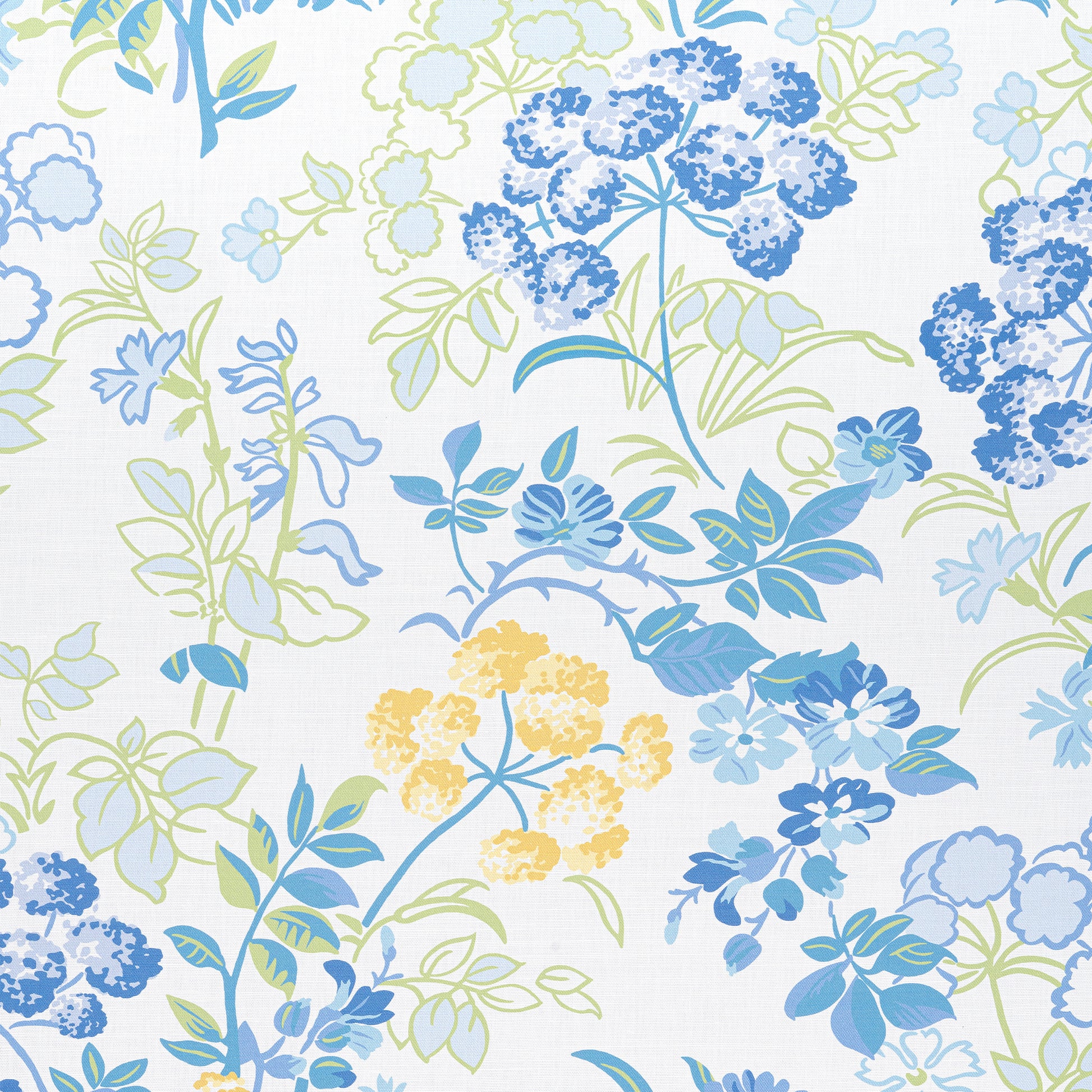 Buy samples of F914336 Spring Garden Printed Canopy Thibaut Fabrics