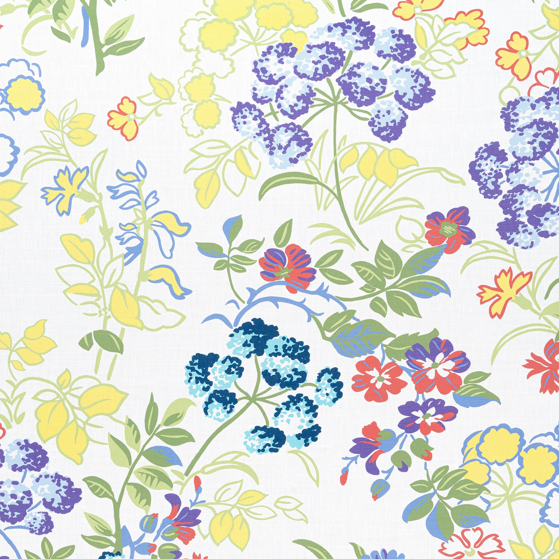 Buy samples of F914341 Spring Garden Printed Canopy Thibaut Fabrics