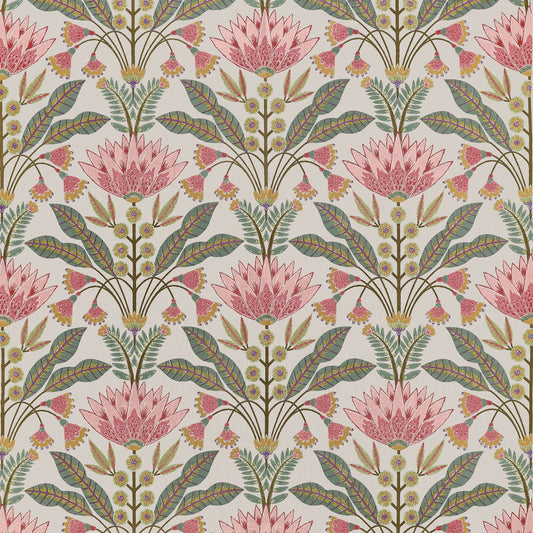 Looking for Thibaut Fabric Product# F914606 pattern name Lotus color name Cranberry.