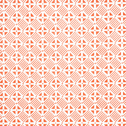 Purchase Thibaut Fabric Product F916222 pattern name Plaza color Coral