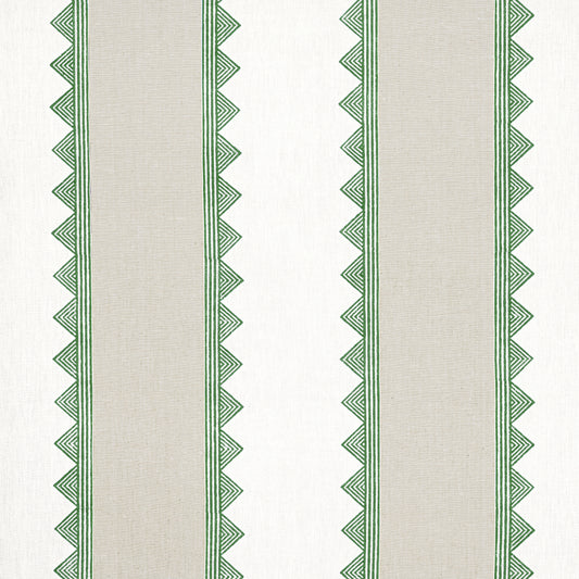 Purchase Thibaut Fabric Pattern F916227 pattern name Kismet Stripe color Green