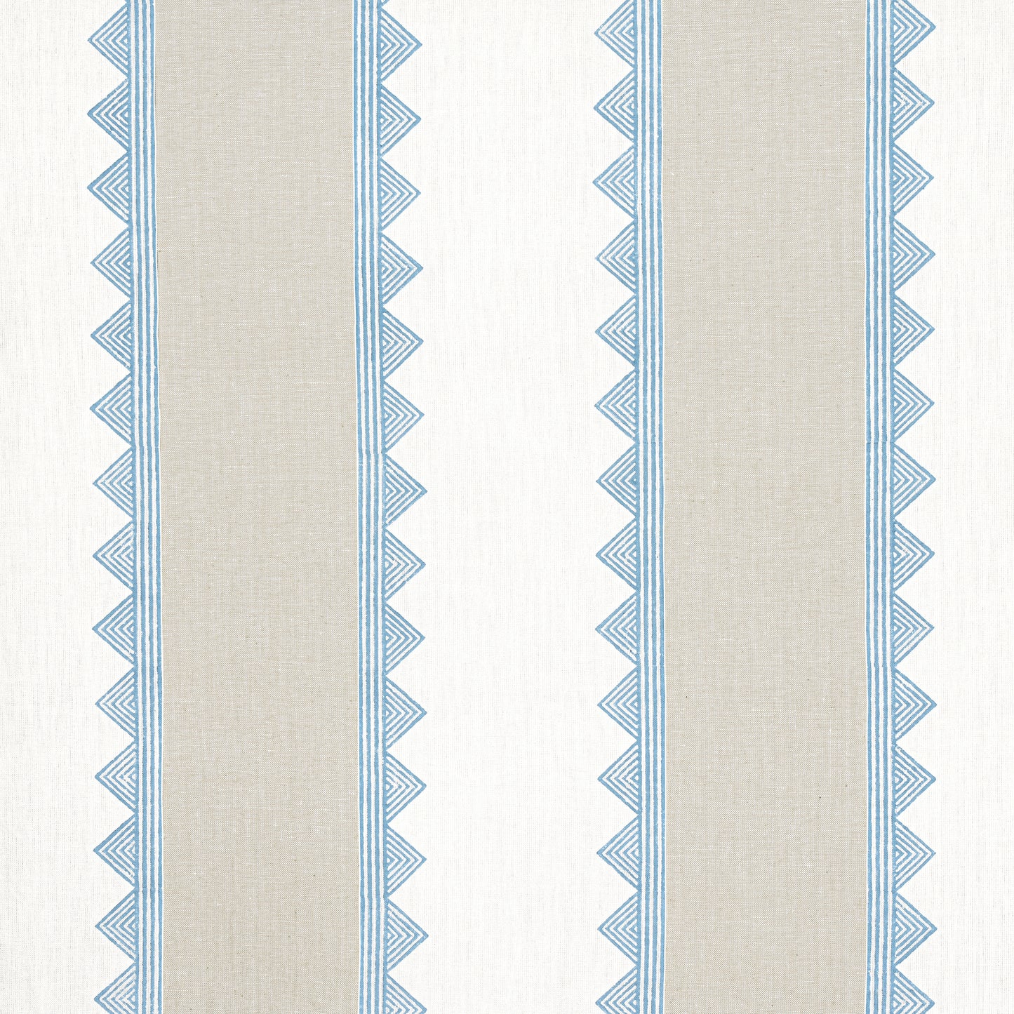 Purchase Thibaut Fabric Product# F916228 pattern name Kismet Stripe color French Blue