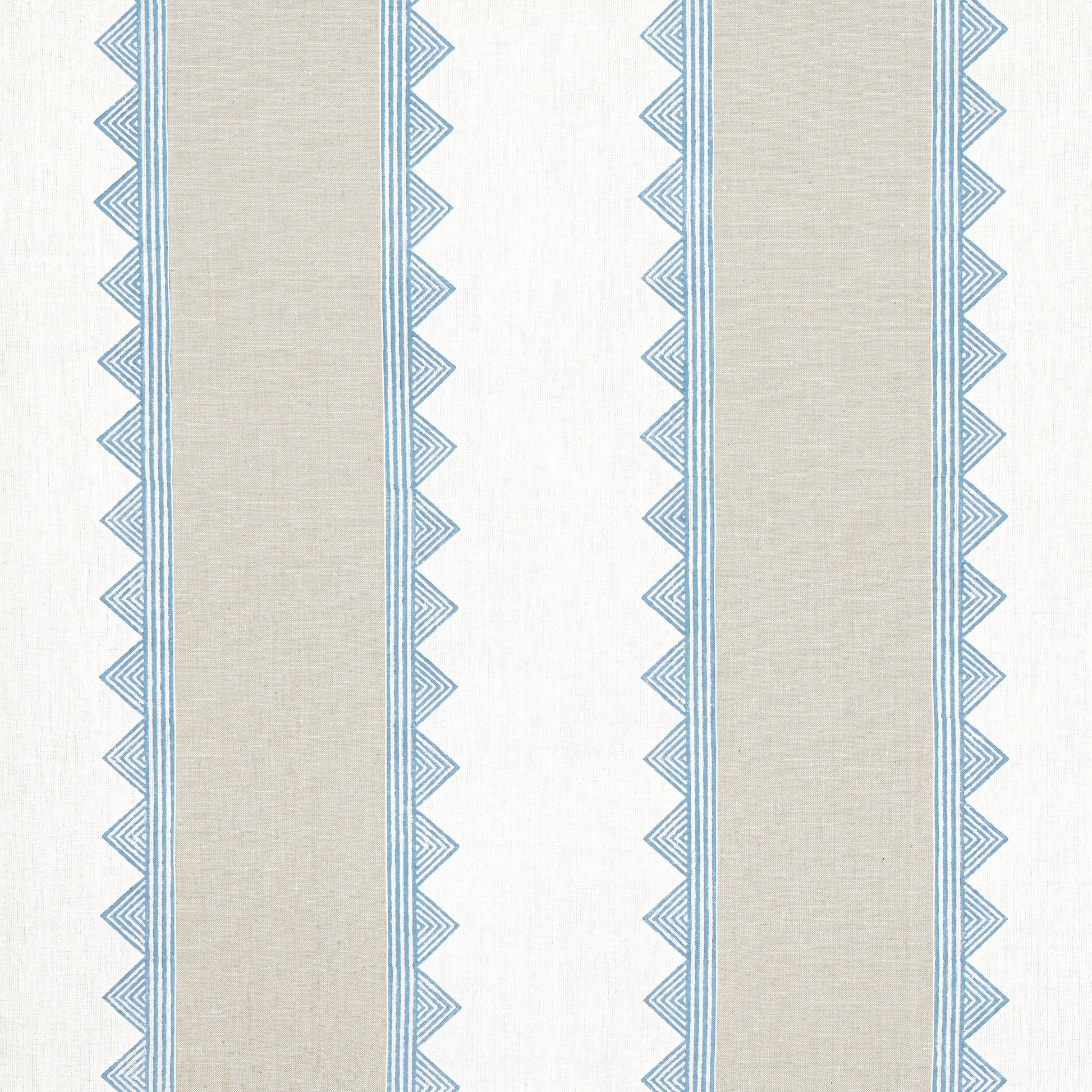 Purchase Thibaut Fabric Product# F916228 pattern name Kismet Stripe color French Blue