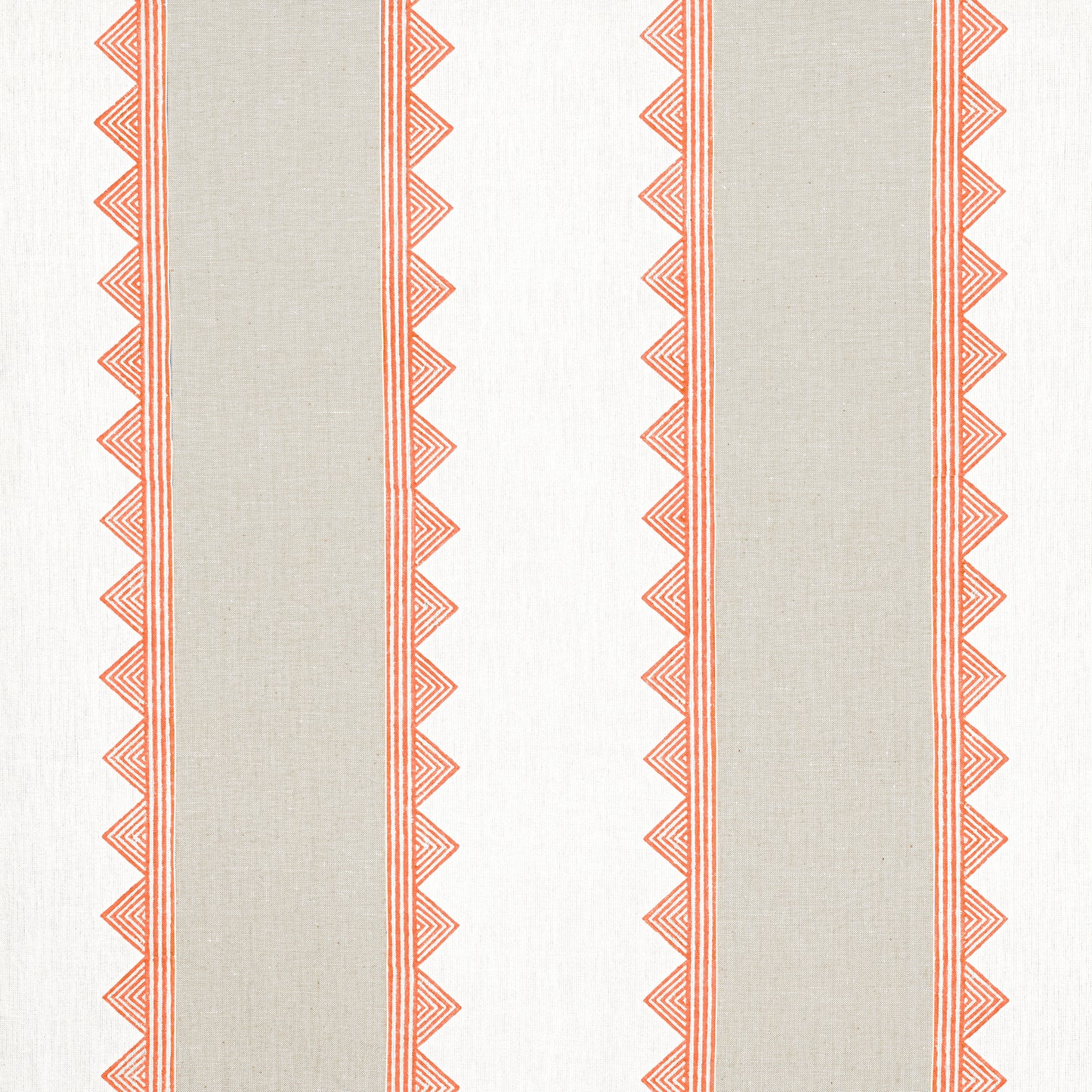 Purchase Thibaut Fabric Item F916231 pattern name Kismet Stripe color Coral