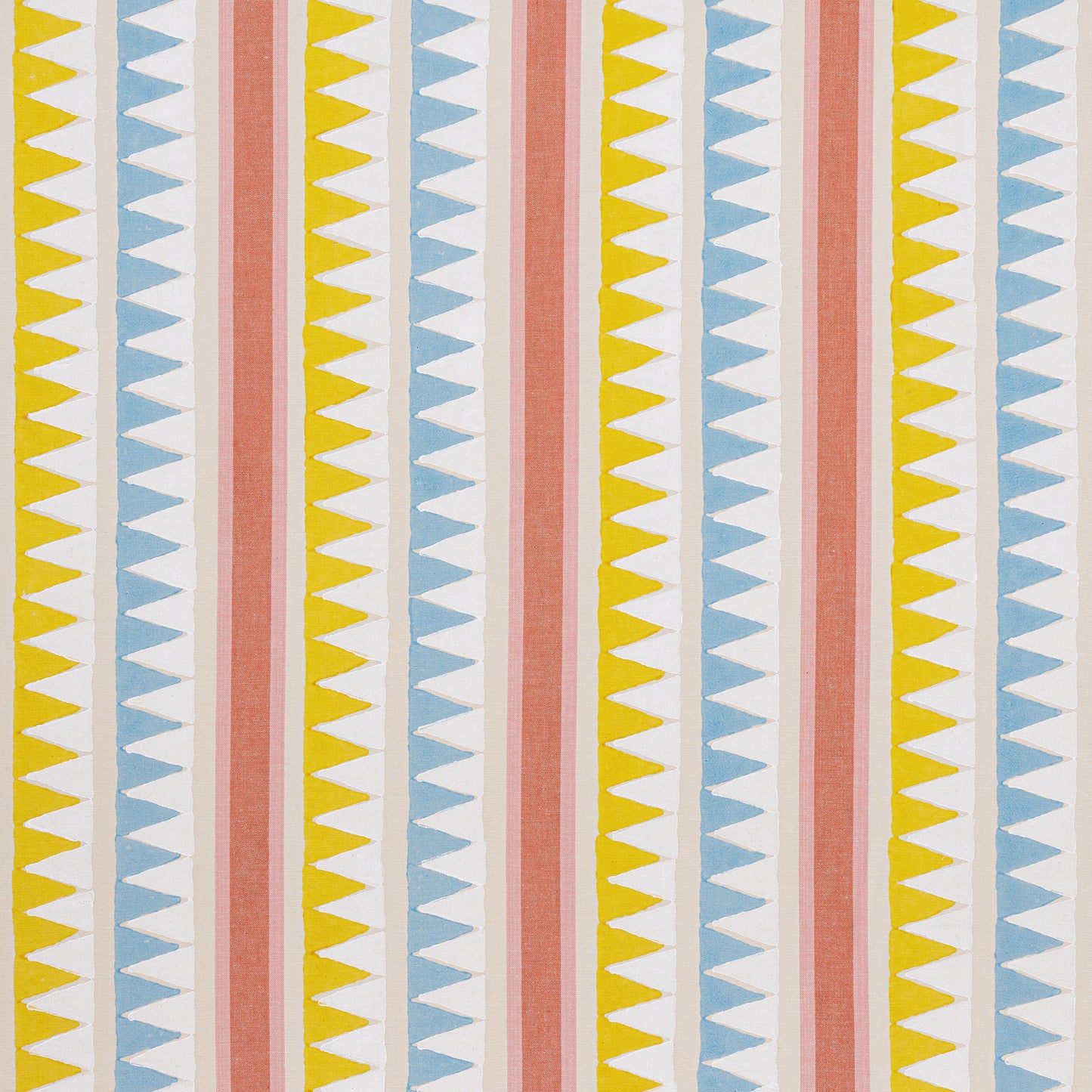 Purchase Thibaut Fabric Item F916234 pattern name Lomita Stripe color Coral and Yellow