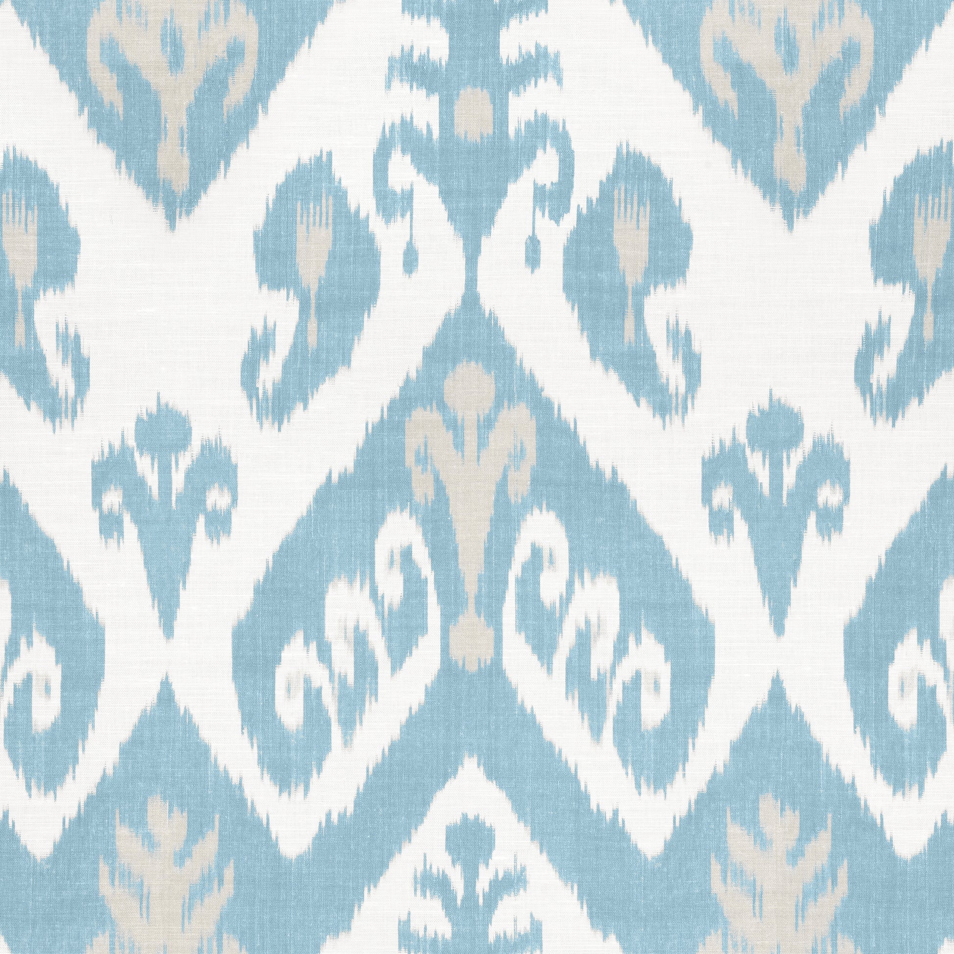 Purchase Thibaut Fabric Pattern F916248 pattern name Indies Ikat color French Blue