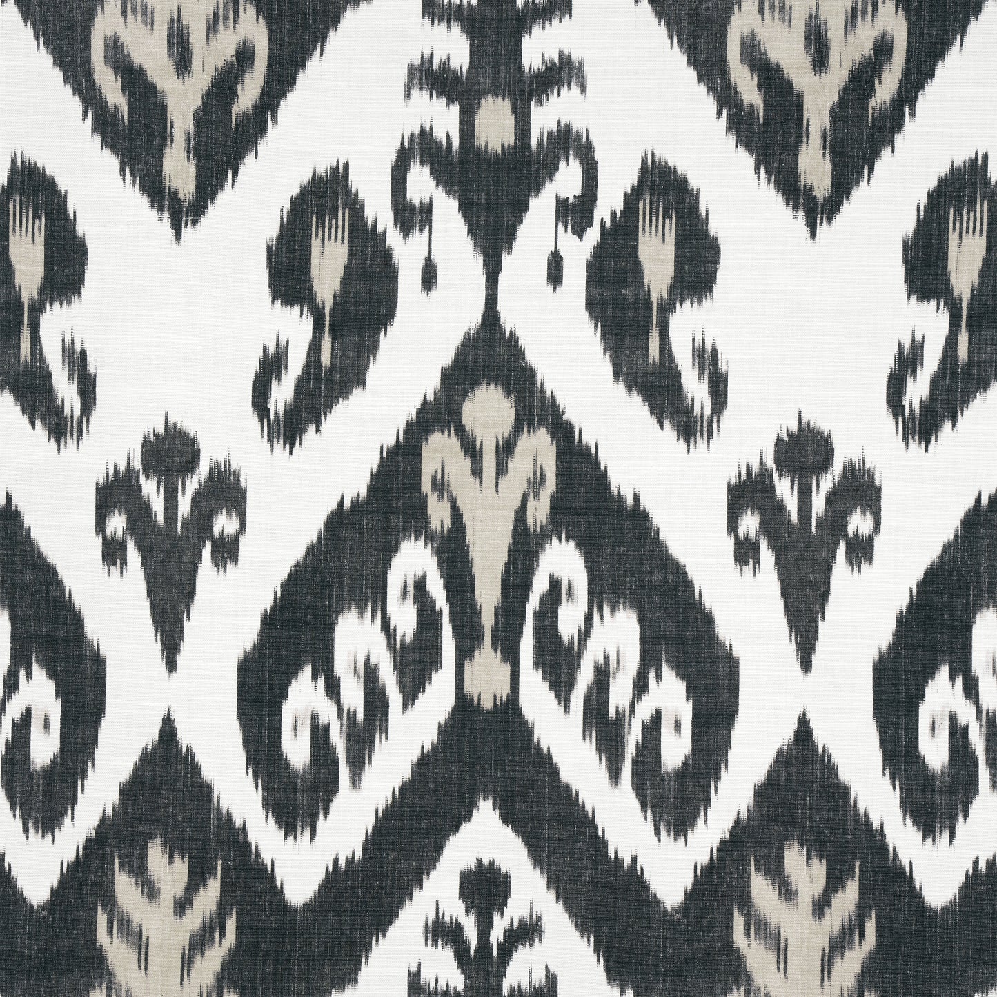 Purchase Thibaut Fabric Pattern# F916250 pattern name Indies Ikat color Black
