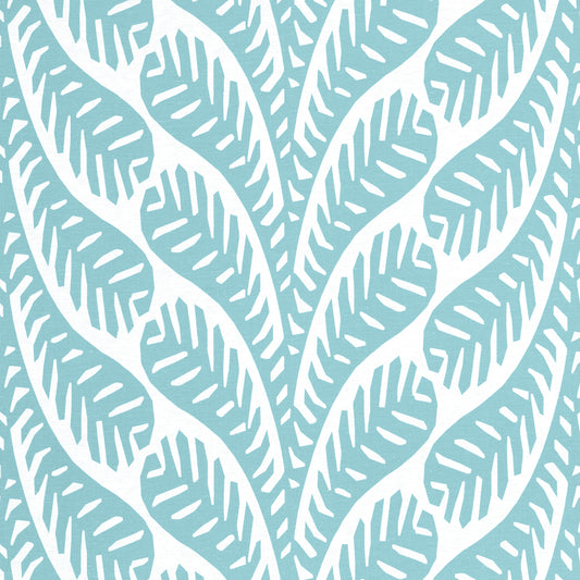 Purchase Thibaut Fabric SKU F920829 pattern name Ginger color Spa Blue