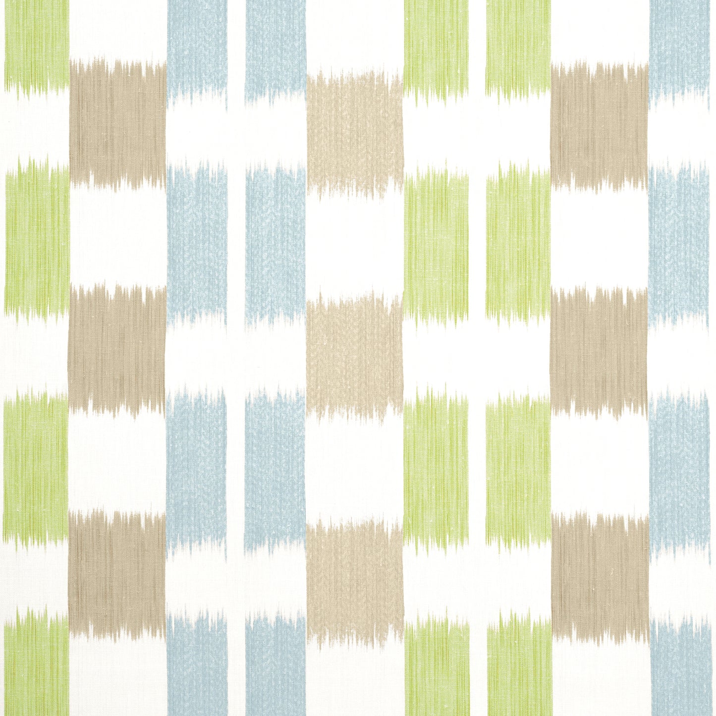 Purchase Thibaut Fabric Product# F920836 pattern name Kasuri color Green and Spa Blue