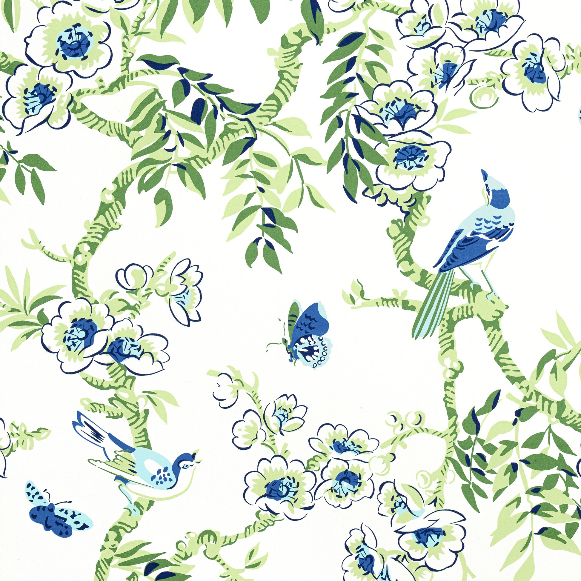 Purchase Thibaut Fabric SKU# F920842 pattern name Yukio color Blue and Green