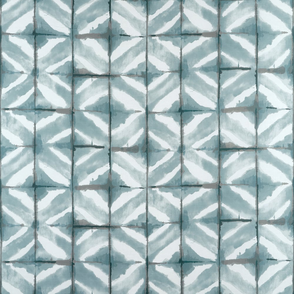 View Thibaut Fabric Item F924443 Pattern Name Water Blocks From The Collection Yutori Fabric Book. 