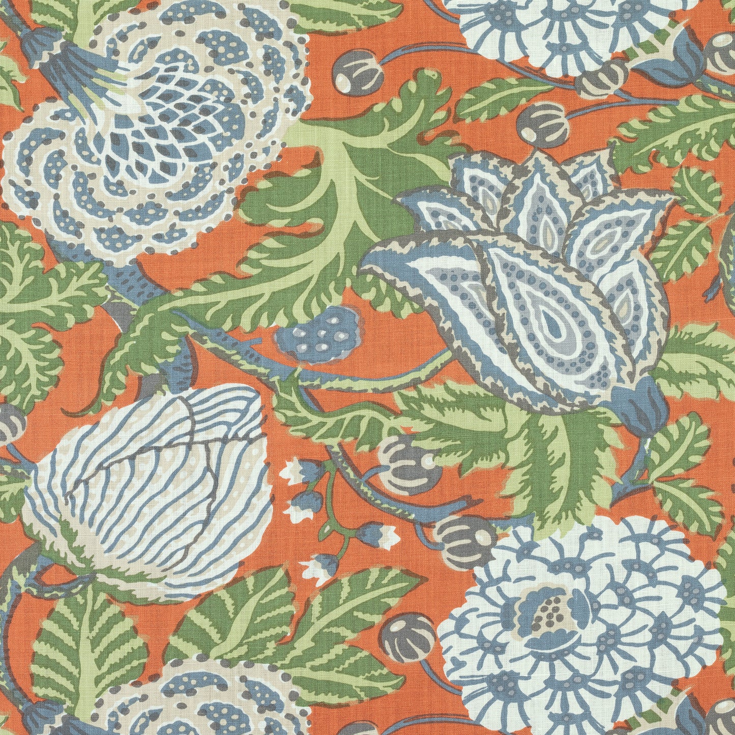 Buy samples of F92945 Mitford Printed Paramount Thibaut Fabrics
