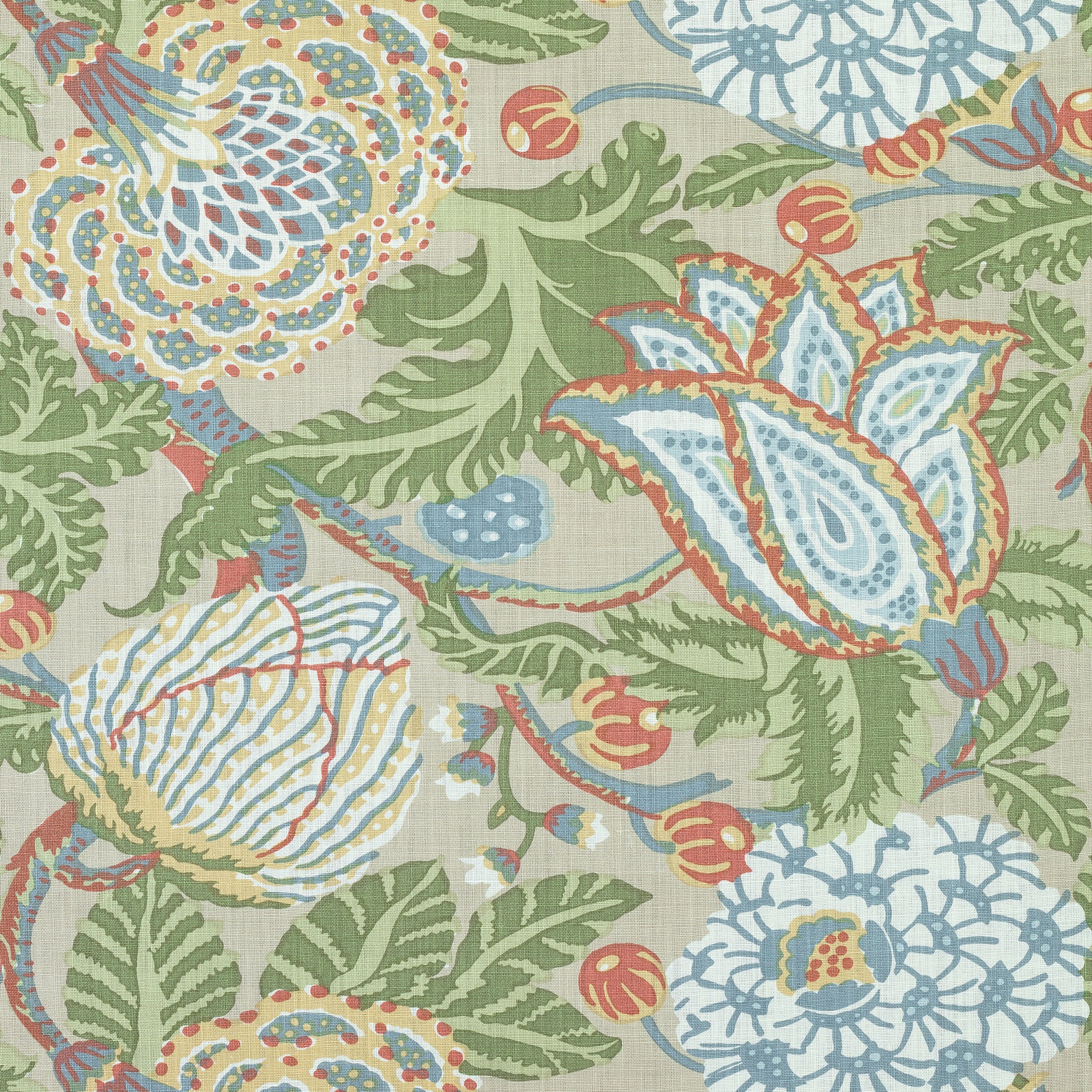Buy samples of F92946 Mitford Printed Paramount Thibaut Fabrics