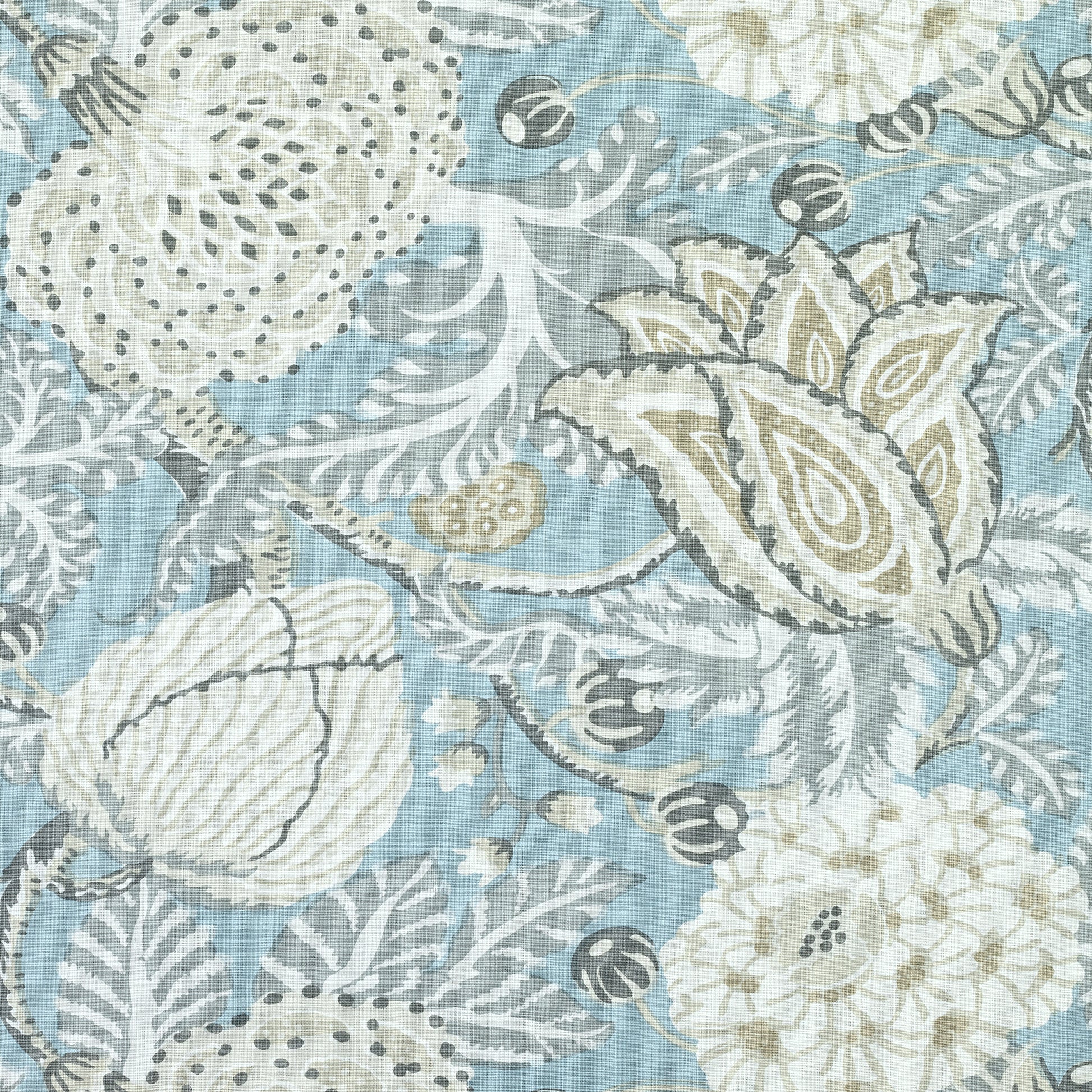 Buy samples of F92948 Mitford Printed Paramount Thibaut Fabrics