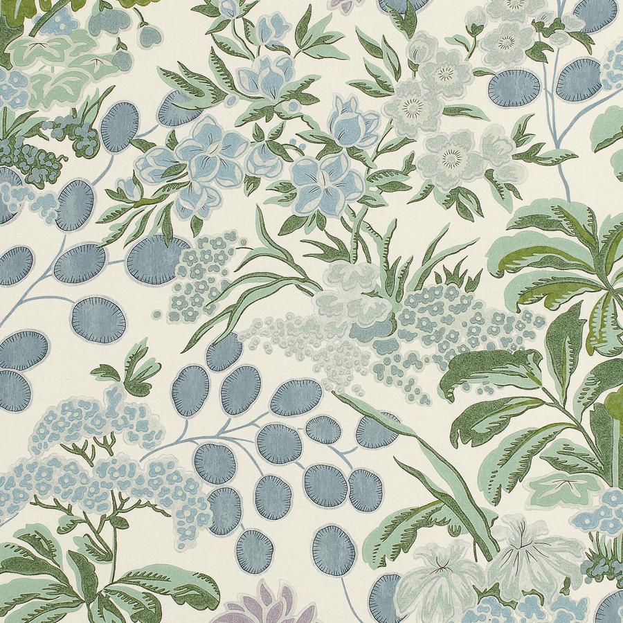 Purchase Thibaut Fabric Item# F942038 pattern name Meadow color Lavender and Blue