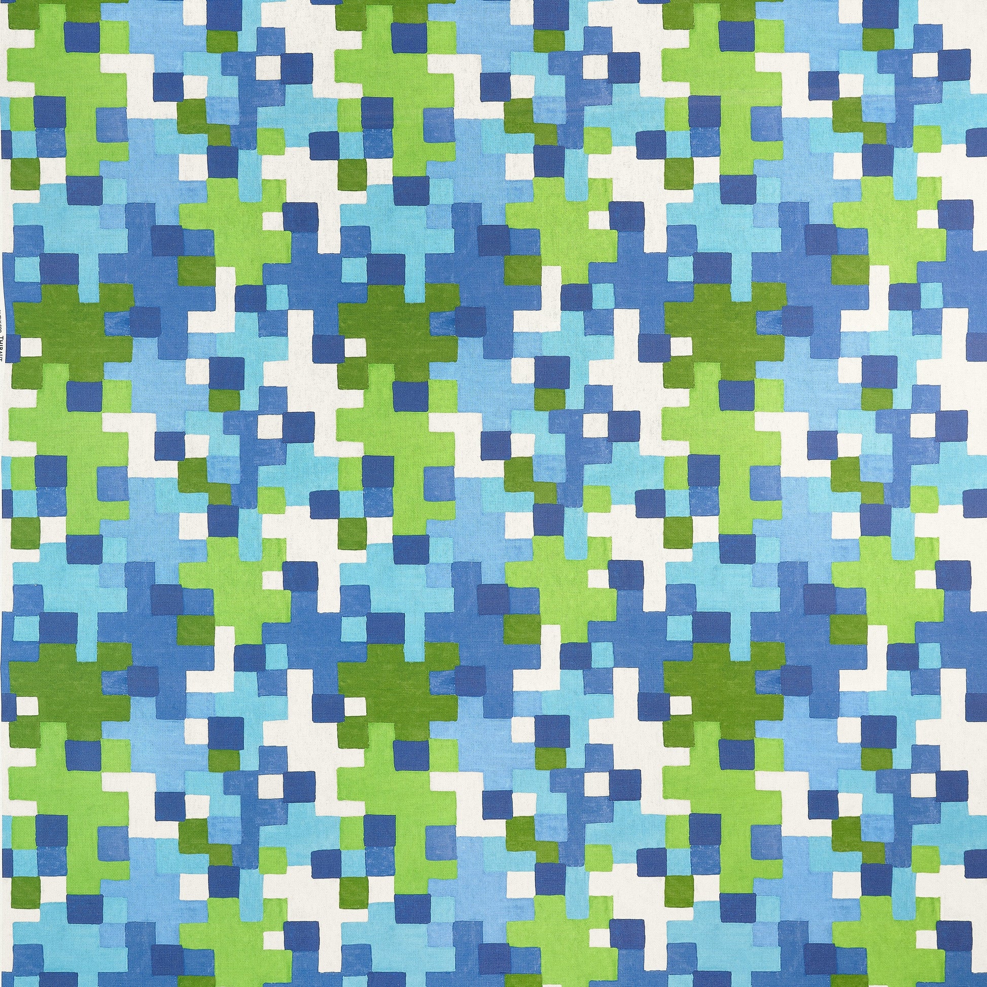 View Thibaut Fabric Sku# F945044 Pattern Name Pixel From The Collection Wanderlust Fabric Book. 
