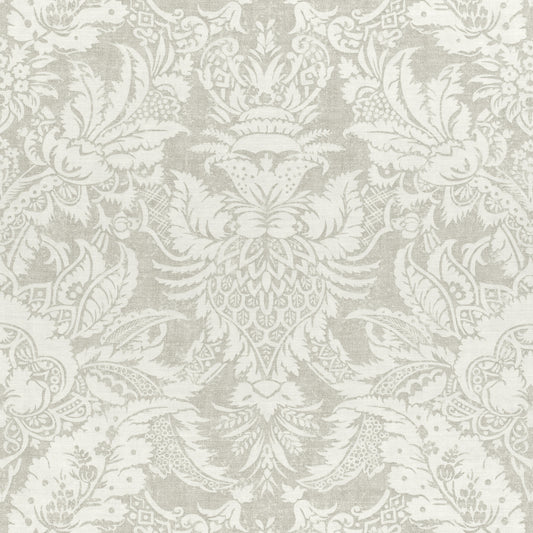 Buy samples of F972582 Chardonnet Damask Printed Chestnut Hill Thibaut Fabrics