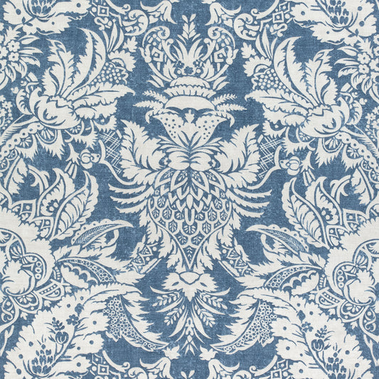 Buy samples of F972583 Chardonnet Damask Printed Chestnut Hill Thibaut Fabrics