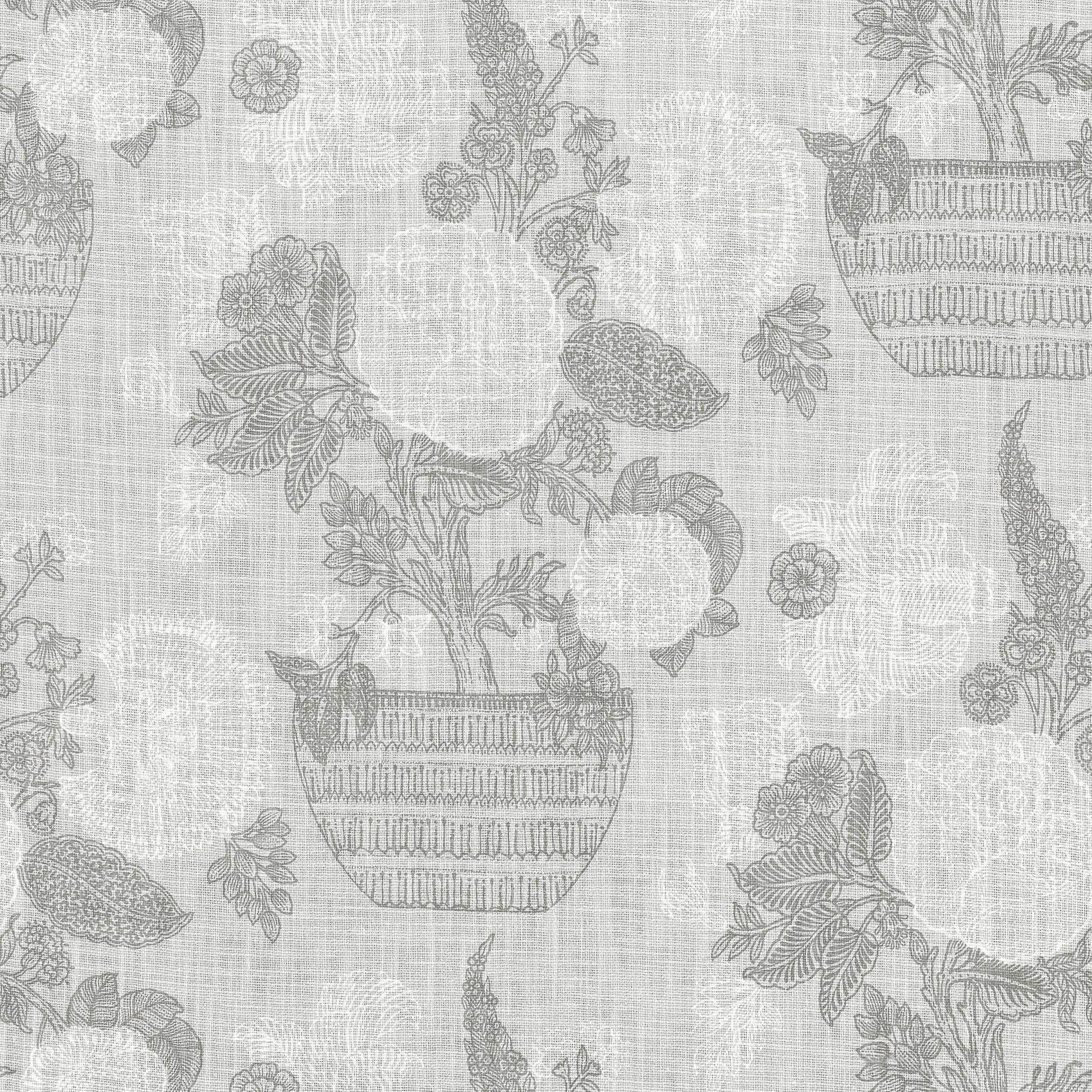 Buy samples of F972589 Tullamore Printed Chestnut Hill Thibaut Fabrics