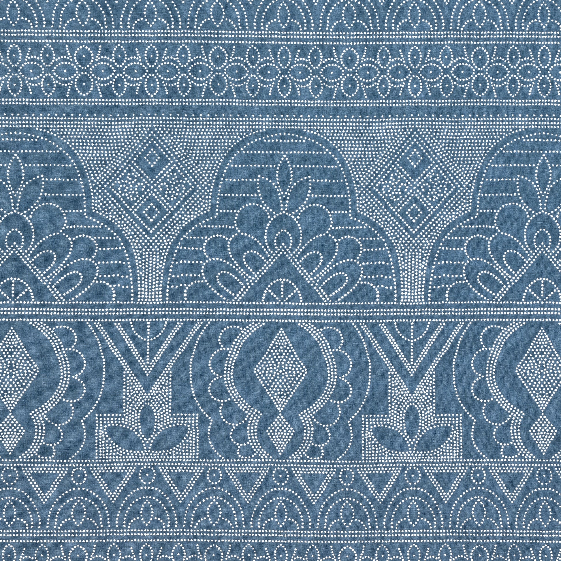 Purchase Thibaut Fabric Pattern F981303 pattern name Medinas color Navy