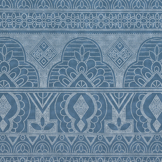 Purchase Thibaut Fabric Pattern F981303 pattern name Medinas color Navy