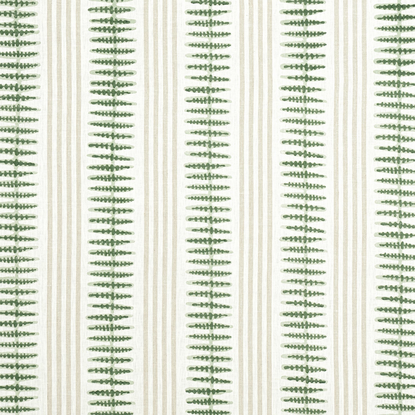 Purchase Thibaut Fabric Pattern F981317 pattern name Indo Stripe color Spruce