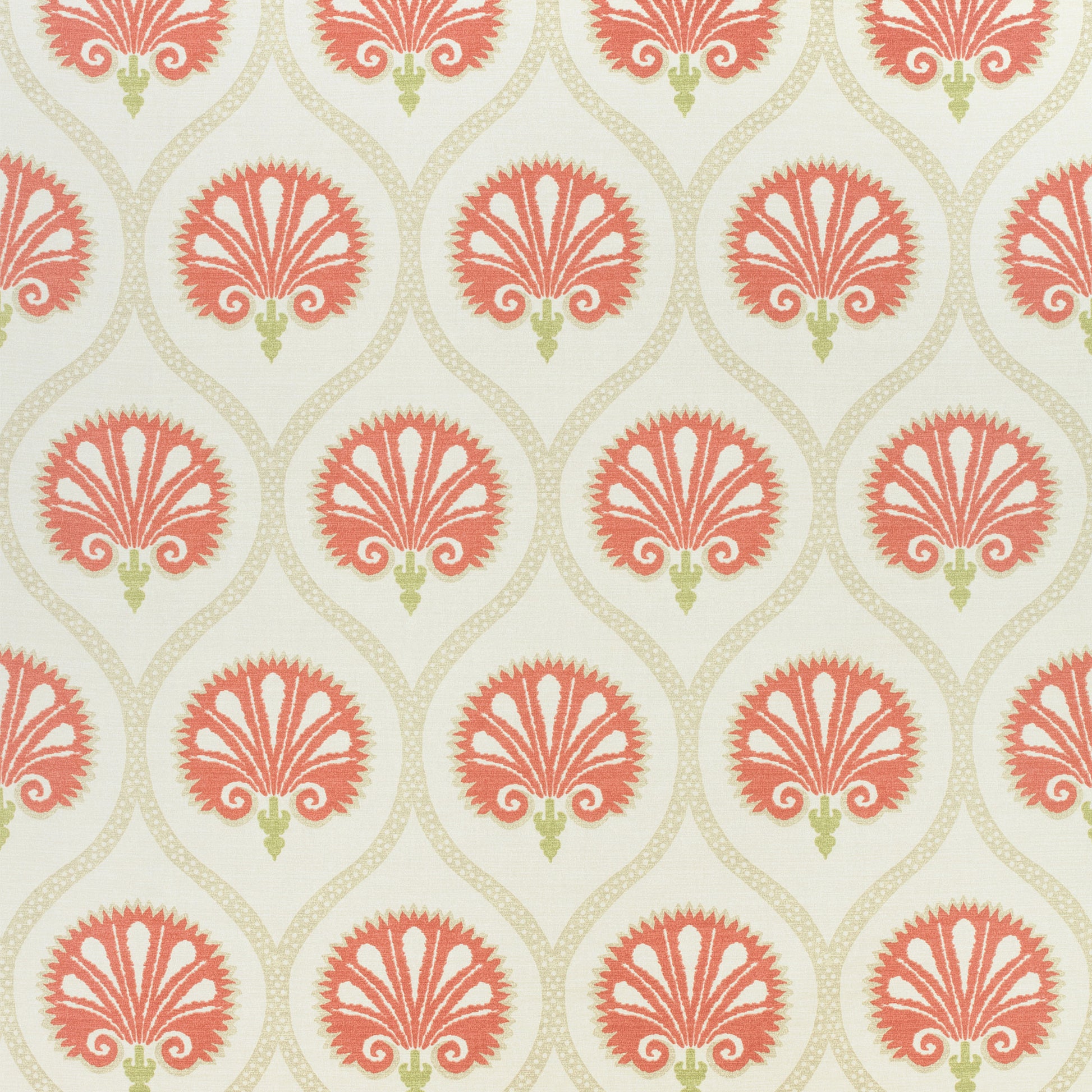 Buy samples of F985016 Kimberly Printed Greenwood Thibaut Fabrics