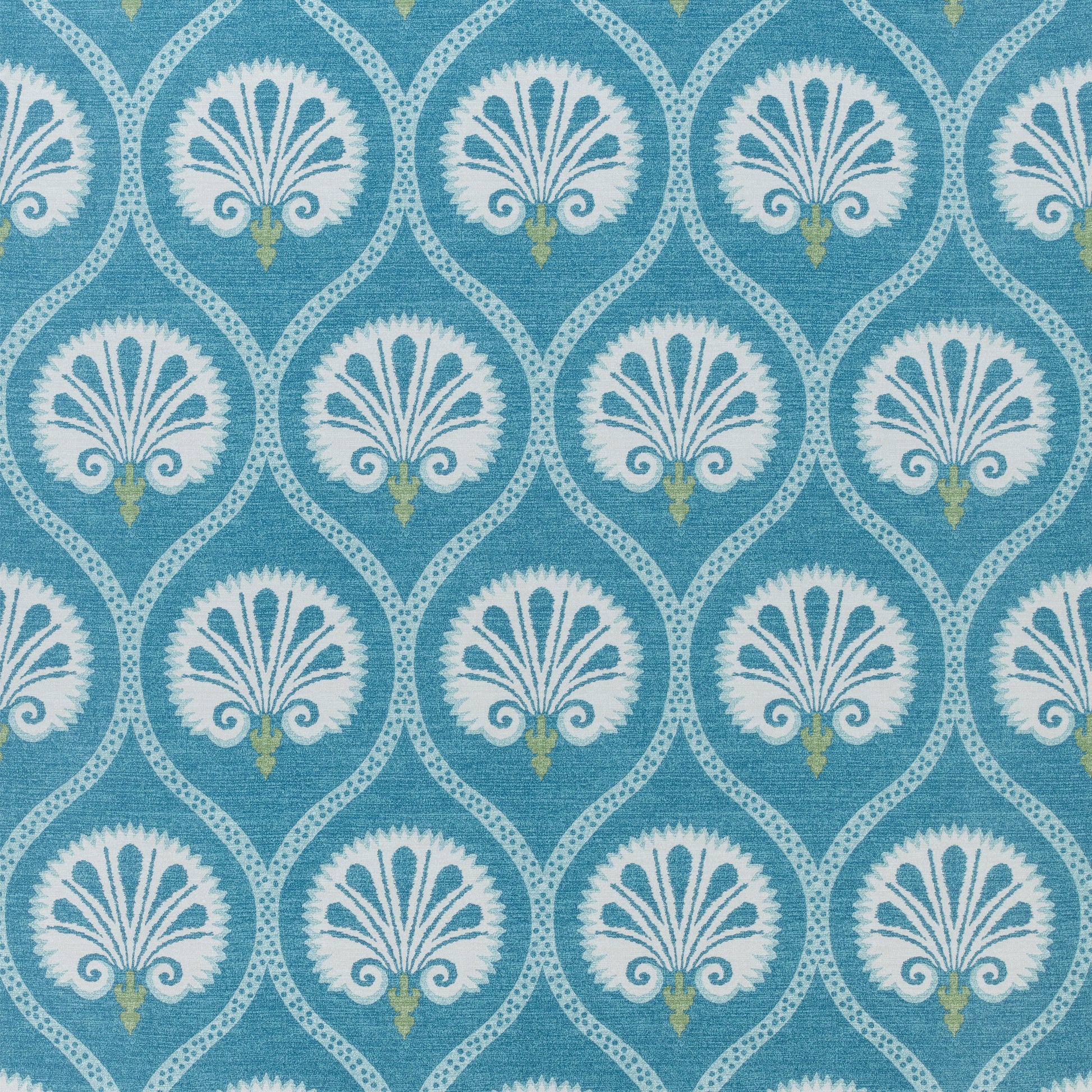 Buy samples of F985020 Kimberly Printed Greenwood Thibaut Fabrics