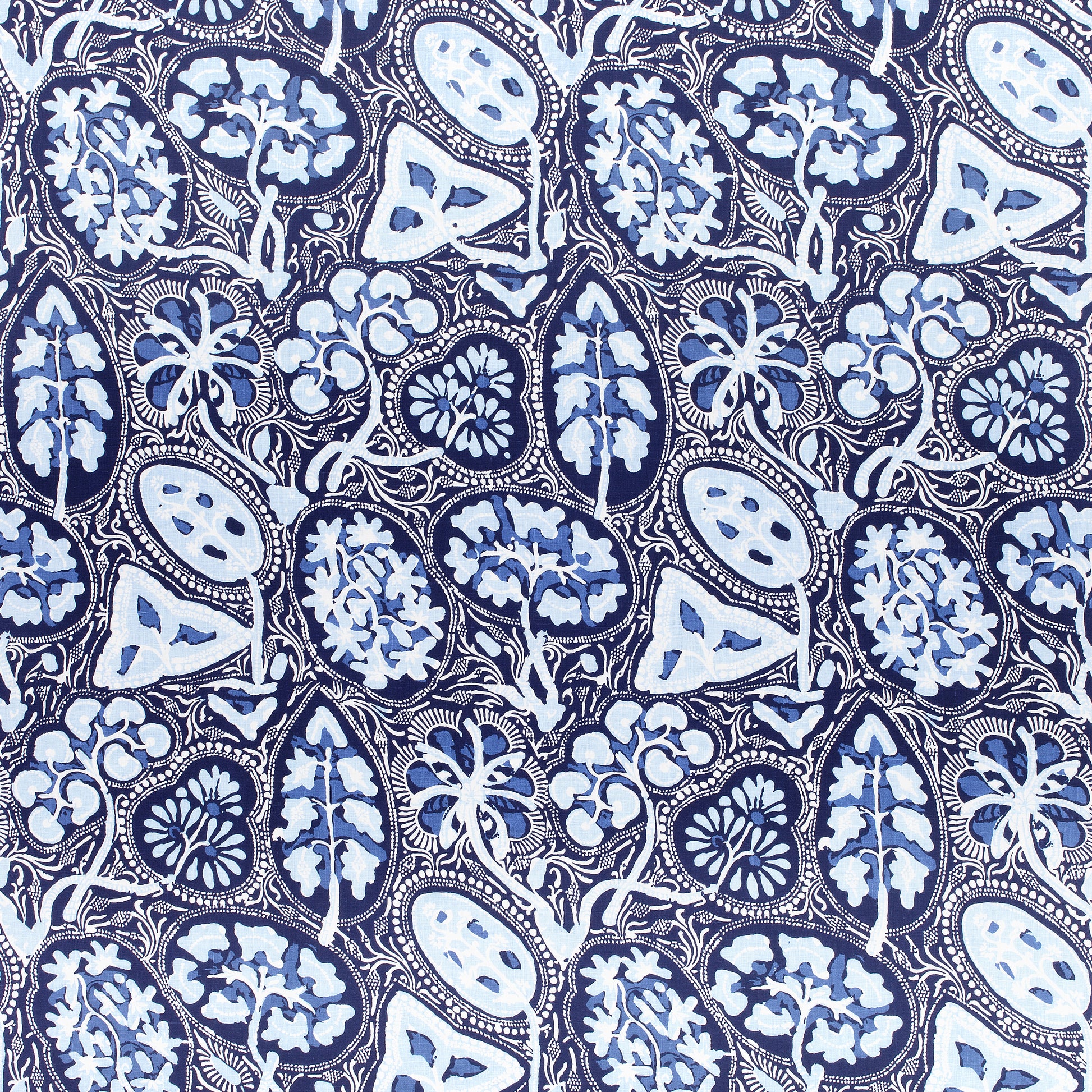 Buy samples of F988714 Cochin Printed Trade Routes Thibaut Fabrics