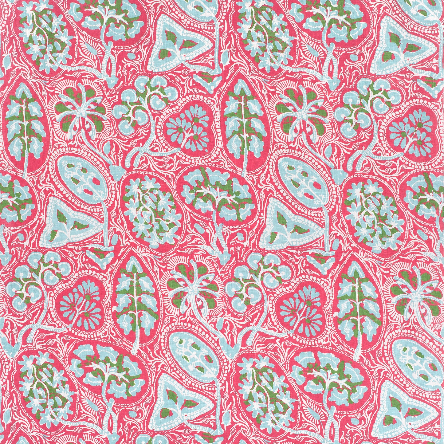 Buy samples of F988719 Cochin Printed Trade Routes Thibaut Fabrics