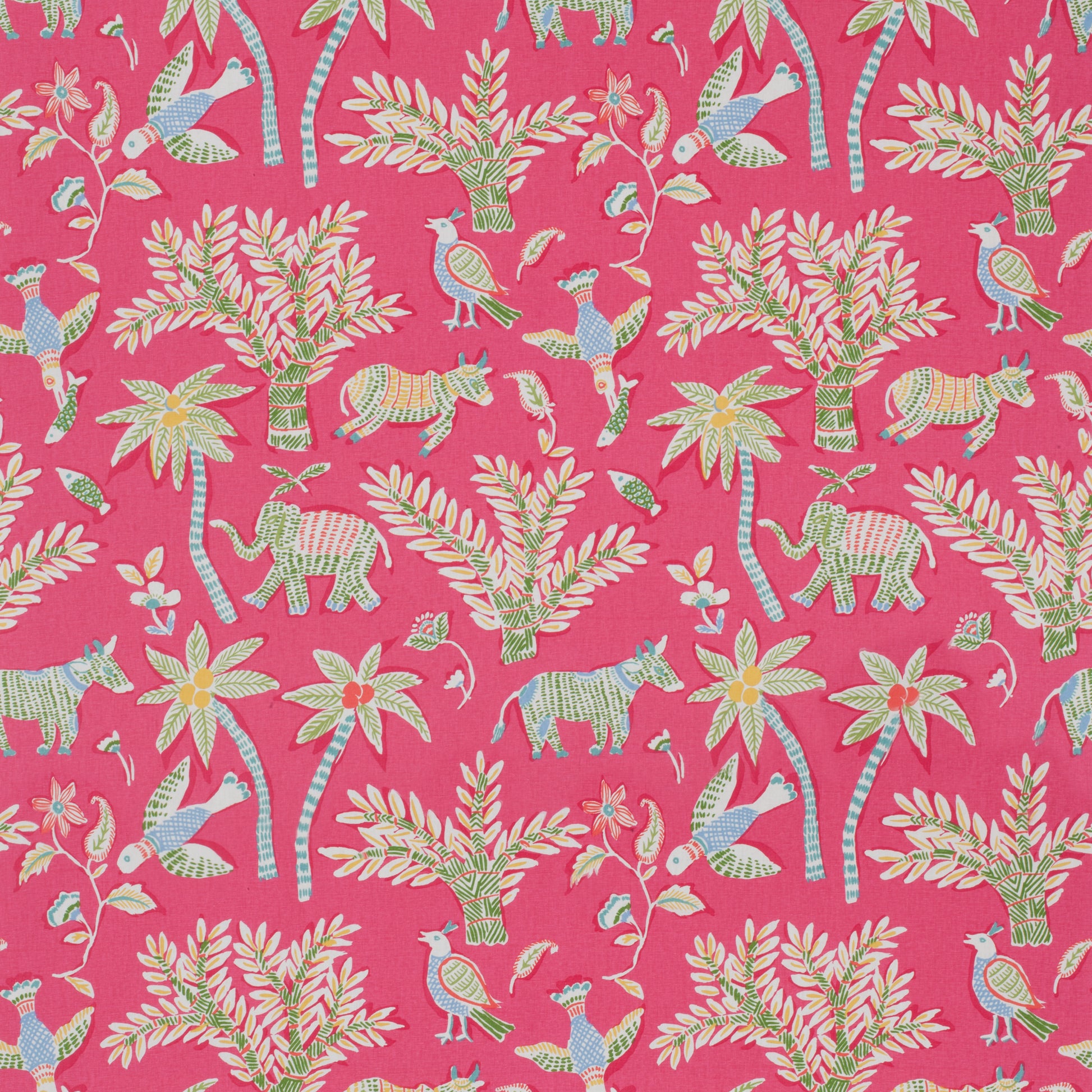 Buy samples of F988720 Goa Printed Trade Routes Thibaut Fabrics