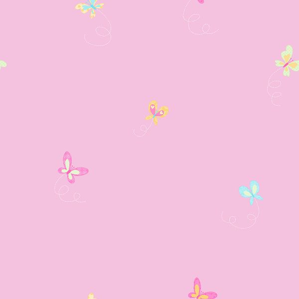 Purchase FD40273 Brewster Wallpaper, Josephina Pink Ditsy Butterfly - Medley