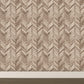 Purchase FD41230 Brewster Wallpaper, Ryon Taupe Diagonal Slate - Medley1