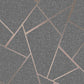 Purchase FD42283 Brewster Wallpaper, Quartz Copper Fractal - Medley