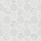 Purchase FD42411 Brewster Wallpaper, Ceramica Grey Hexagon Tile - Medley