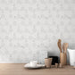 Purchase FD42411 Brewster Wallpaper, Ceramica Grey Hexagon Tile - Medley1