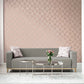 Purchase FD42561 Brewster Wallpaper, Stella Blush Geo Trellis - Medley1