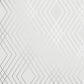 Purchase FD42603 Brewster Wallpaper, Shard Silver Trellis - Medley