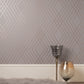 Purchase FD42604 Brewster Wallpaper, Shard Grey Trellis - Medley1