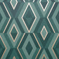 Purchase FD42609 Brewster Wallpaper, Shard Turquoise Geometric - Medley