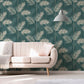 Purchase FD42679 Brewster Wallpaper, South Beach Evergreen Fronds - Medley1