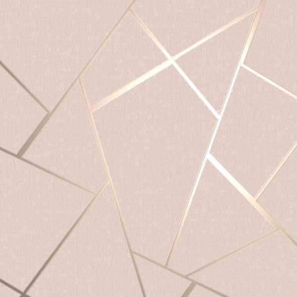 Purchase FD42682 Brewster Wallpaper, Quartz Blush Fractal - Medley
