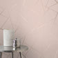 Purchase FD42682 Brewster Wallpaper, Quartz Blush Fractal - Medley1