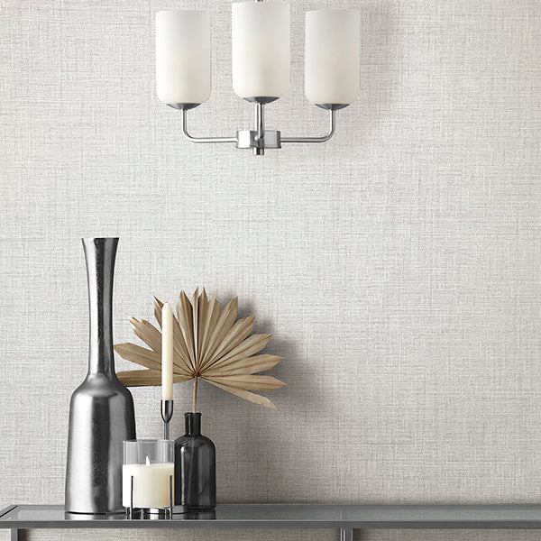 Purchase FD42826 Brewster Wallpaper, Weber Light Grey Texture - Medley1